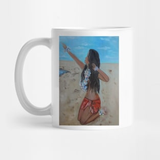 Hula on the Beach Mug